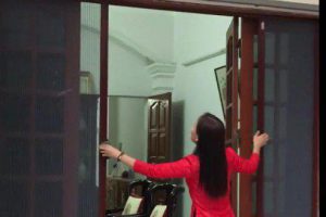 Thi Công Cửa Chống Muỗi Cho Nhà Chị Hà – A Công Minh Quận Hai Bà Trưng Hà Nội